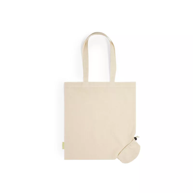 Bolsa Plegable 100% Algodón Orgánico 120 g/ m2