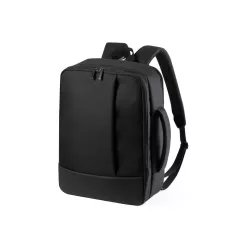 Mochila Portadocumentos Poliéster 300D/ Polipiel