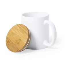 Taza Cerámica/ Bambú 370ml