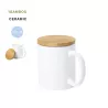 Taza Cerámica/ Bambú 370ml