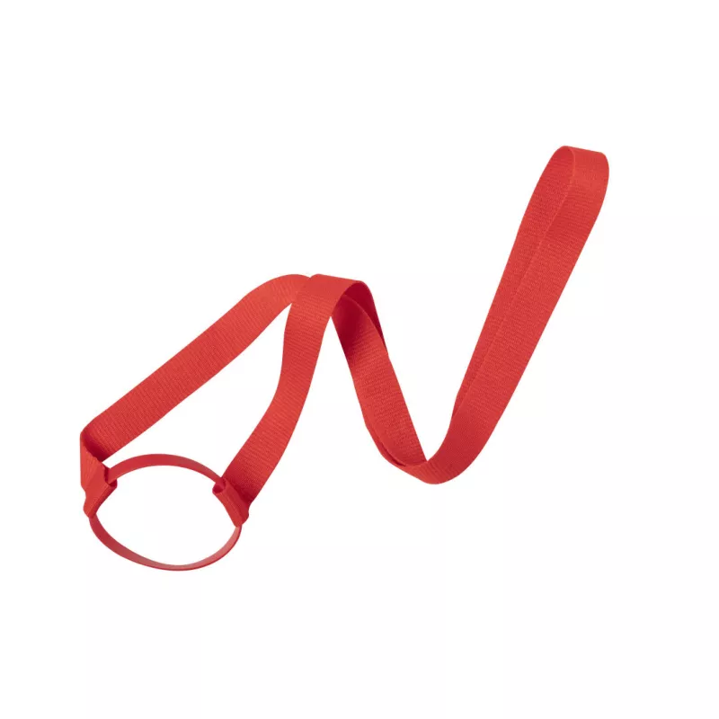 Lanyard Portavasos Poliéster/ Silicona