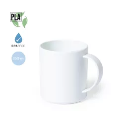 Taza PLA 100% Compostable 350ml