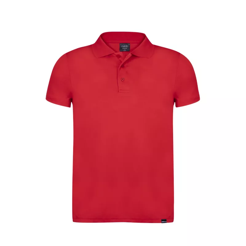 Polo adulto 100% Poliéster RPET, Pique 180 g/ m2