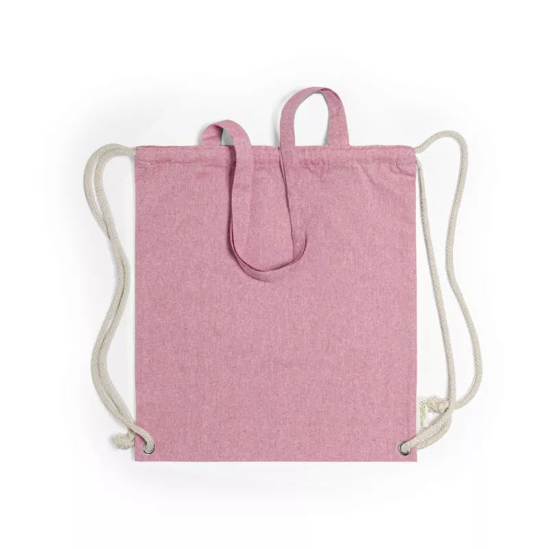 Bolsa Mochila 100% Algodón Reciclado 140 g/ m2