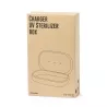 Caja Esterilizadora UV Cargador Bambú/ ABS