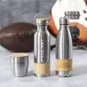 Bidón Acero Inox/ Bambú 750 ml