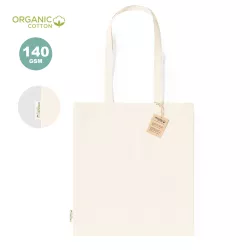 Bolsa 100% Algodón Orgánico 140 g/ m2