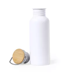 Bidón Sublimación Acero Inox/ Bambú 750ml 