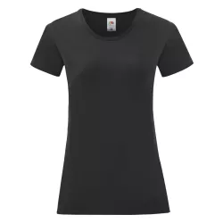 Camiseta Mujer Color 100% Algodón Peinado Ring Spun 150 g/ m2
