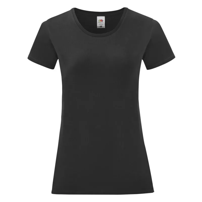 Camiseta Mujer Color 100% Algodón Peinado Ring Spun 150 g/ m2
