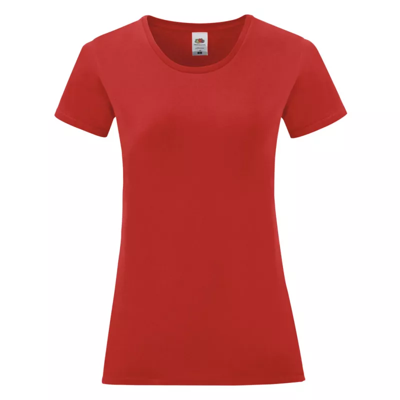 Camiseta Mujer Color 100% Algodón Peinado Ring Spun 150 g/ m2