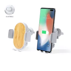 Soporte Cargador Caña de Trigo/ ABS/ Bambú