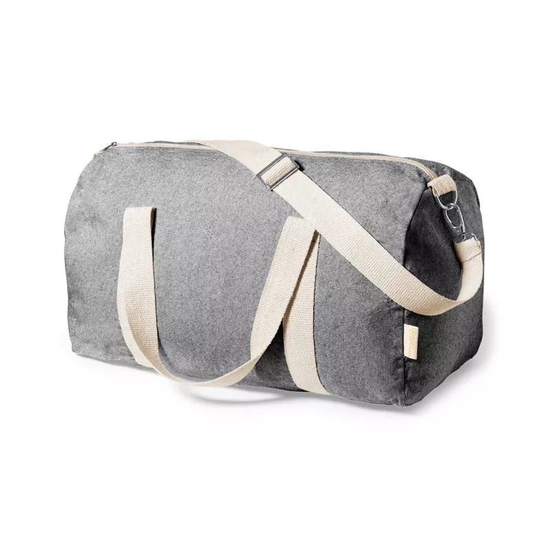 Bolso 100% Algodón Reciclado 275 g/m2 con asas y cinta para hombro