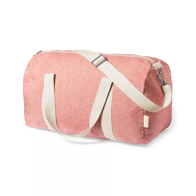 Bolso 100% Algodón Reciclado 275 g/m2 con asas y cinta para hombro