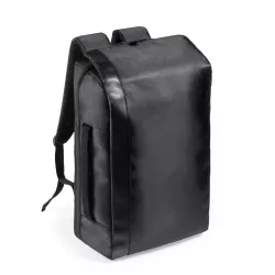 Mochila Portadocumentos Poliéster 300D/ Polipiel