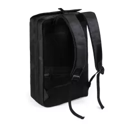 Mochila Portadocumentos Poliéster 300D/ Polipiel