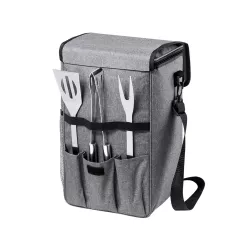 Set Barbacoa Nevera Poliéster 300D RPET/ PEVA