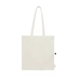 Bolsa Plegable 100% Algodón Reciclado 120 g/ m2