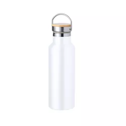 Bidón Térmico Acero Inox/ Bambú 500 ml