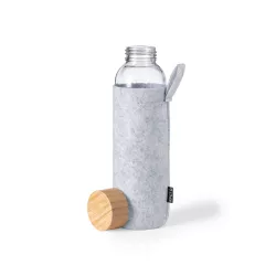 Bidón Cristal/ Bambú  500 ml 