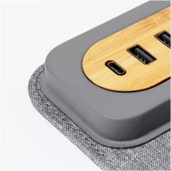 Alfombrilla Multifunción Poliéster 300D RPET/ Antelina/ Bambú