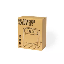 Reloj Multifunción ABS/ Bambú