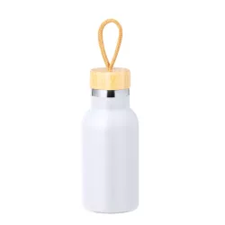 Bidón Térmico Acero Inox/ Bambú 350 ml