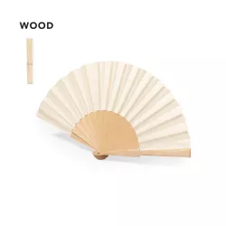 Abanico Madera/ Poliéster
