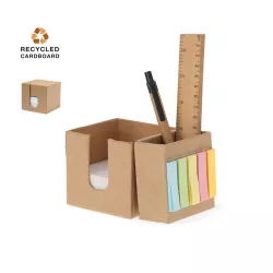 Lapicero Portanotas Cartón Reciclado