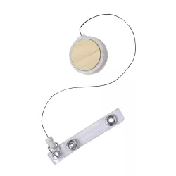 Portacreditaciones Bambú/ Caña de Trigo/ PS