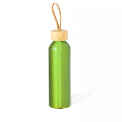 Bidón Aluminio Reciclado/ Bambú .600 ml