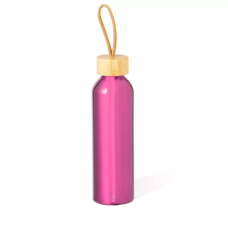 Bidón Aluminio Reciclado/ Bambú .600 ml