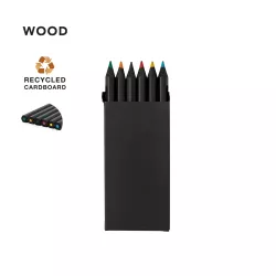 Caja Lápices Cartón Reciclado