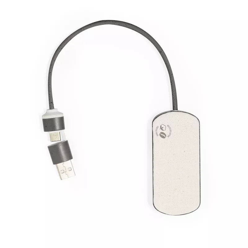 Puerto USB Fibra de Café/ ABS/ Algodón Reciclado