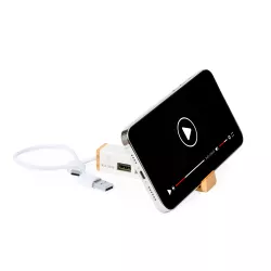 Puerto USB Cartones de Leche Reciclados/ Bambú