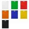 Bolsa de non-woven con asas troqueladas