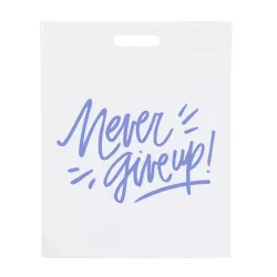 Bolsa de non-woven con asas troqueladas