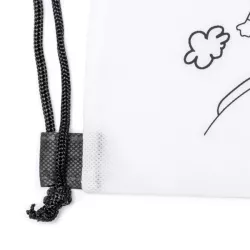 Mochila de non woven de cuerdas para colorear