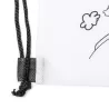 Mochila de non woven de cuerdas para colorear