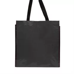 Bolsa de rafia laminada brillante reutilizable