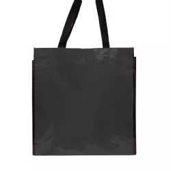 Bolsa de rafia laminada brillante reutilizable