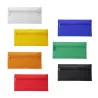 Estuche de color liso con cremallera a juego