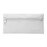 Estuche de color liso con cremallera a juego