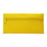 Estuche de color liso con cremallera a juego