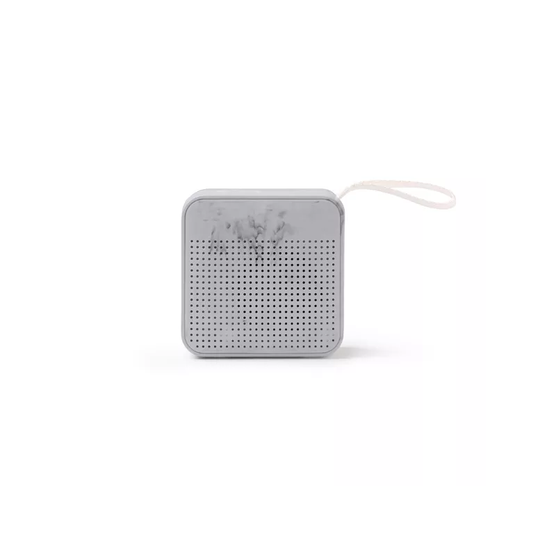 Altavoz inalámbrico realizado a partir de tapones de botella reciclados. 