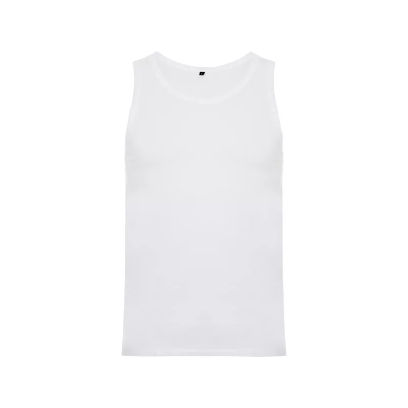 Camiseta Tirantes Texas ROLY blanca hombre