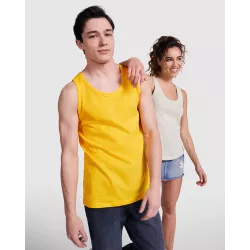 Camiseta Tirantes Texas ROLY blanca hombre