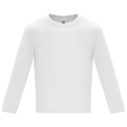 Camiseta Baby Manga Larga ROLY bebé blanca