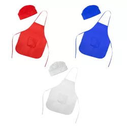 Set Delantal/Gorro Jamie T/Unica Niño