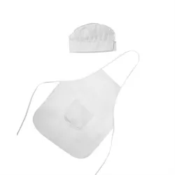 Set Delantal/Gorro Jamie T/Unica Niño